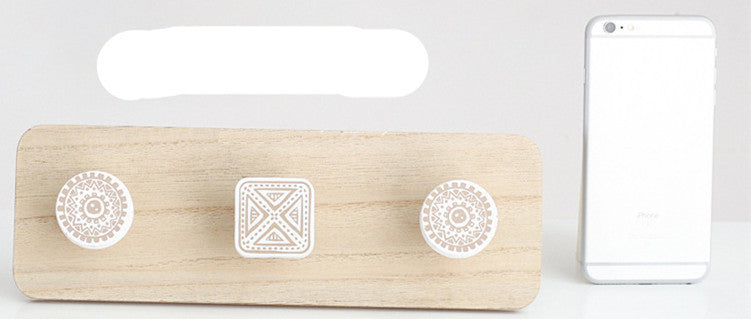 Wooden Coat Hook Rack