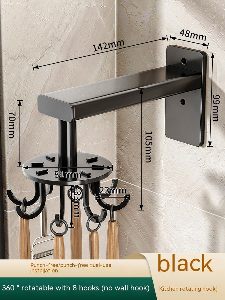 Swivel Hook Wall-mounted Angle Frame