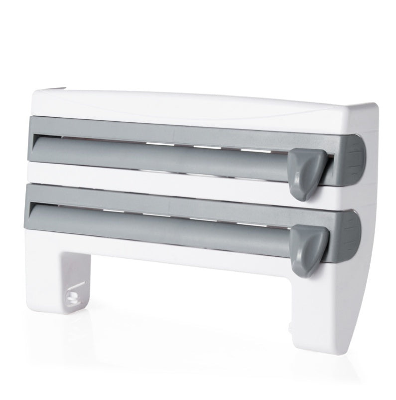 Wall-Mount Cling Film Storage Wrap