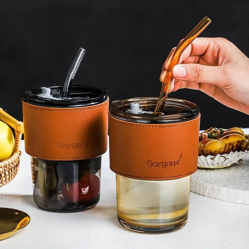 AmberSip™ Insulated Glass Mug