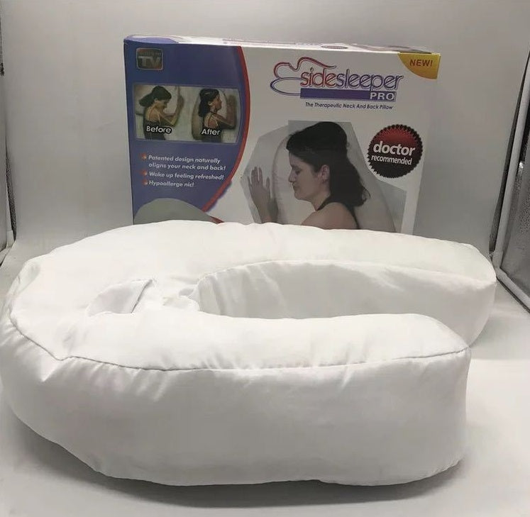 Neck Pain Relief Cotton Side Sleeper Pillow