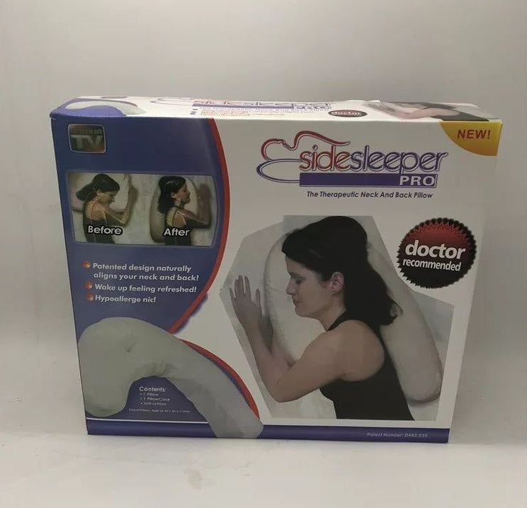 Neck Pain Relief Cotton Side Sleeper Pillow