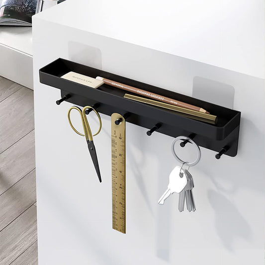 Wall Hanging Key Holder With Shelf