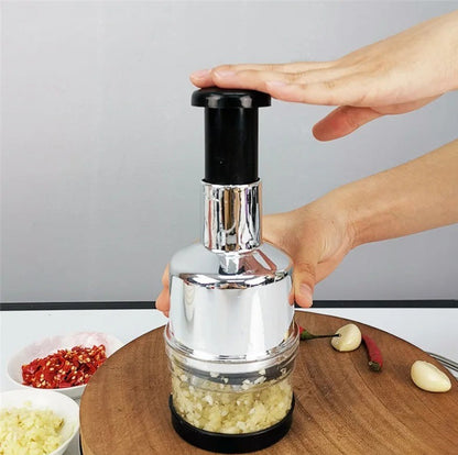 Hand-pressed Onion Chopper